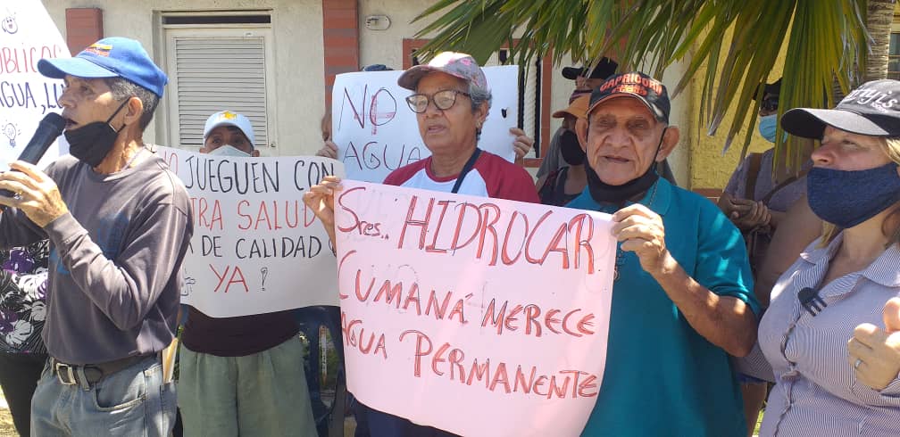 Cumaneses reportan que tienen más de 100 horas sin el servicio de agua potable