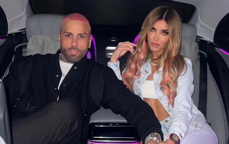 ¿Y entonces? Aleska Génesis fue la invitada de honor en un reciente concierto de Nicky Jam