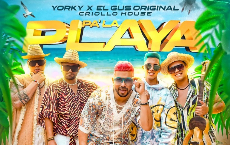 ¡Se prendió la rumba! Yorky y El Gus se unieron a Criollo House para el estreno de “Pa’ la playa”