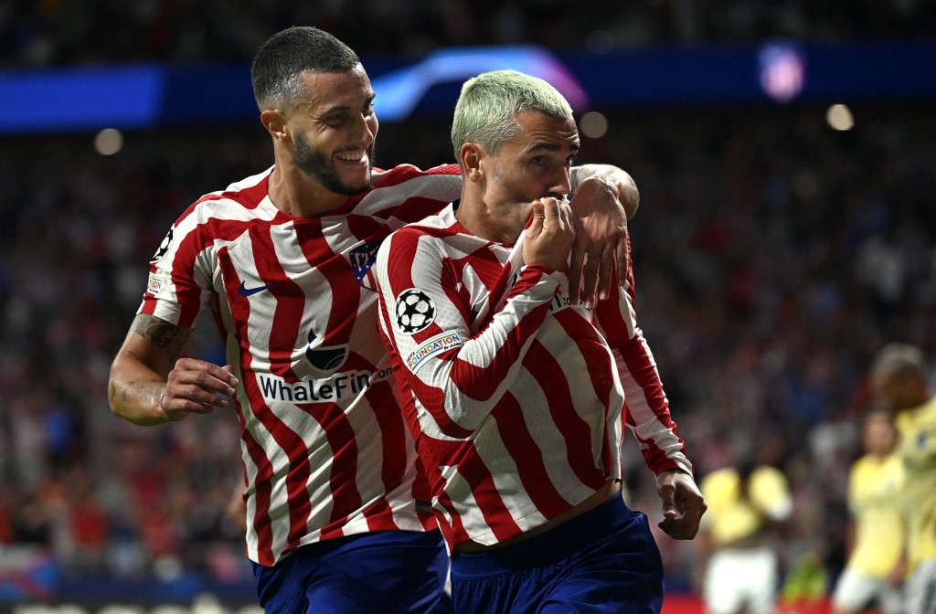 Griezmann selló triunfo del Atlético de Madrid en final dramático ante Porto