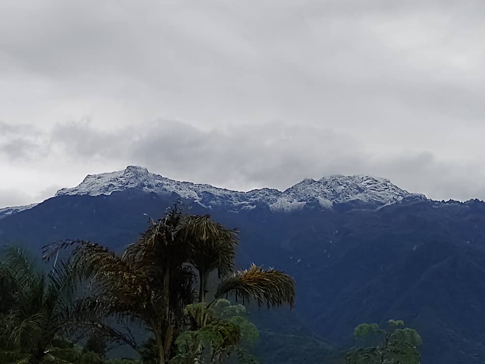 EN IMÁGENES: espectacular nevada cubre las montañas de Mérida este #28Sep