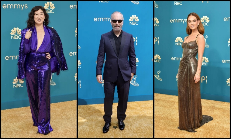 ¡En tendencia! Así lucieron los famosos en la alfombra roja de los premios Emmy 2022