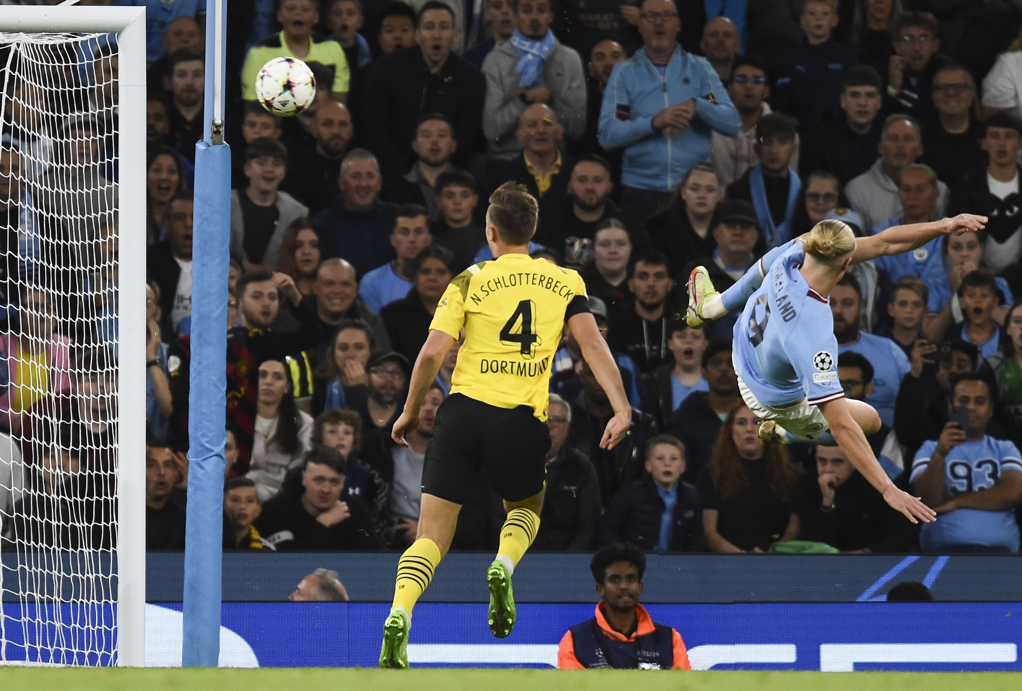 Haaland desatascó al Manchester City en su día más gris contra el Dortmund