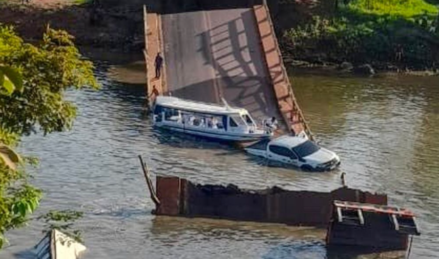 Desgracia en Brasil: Tres muertos y 14 heridos tras colapso de un puente (Video)