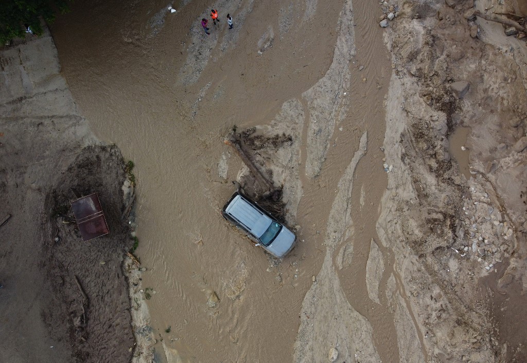 EN VIDEO: así está El Castaño tras la crecida del río Palmarito #20Oct