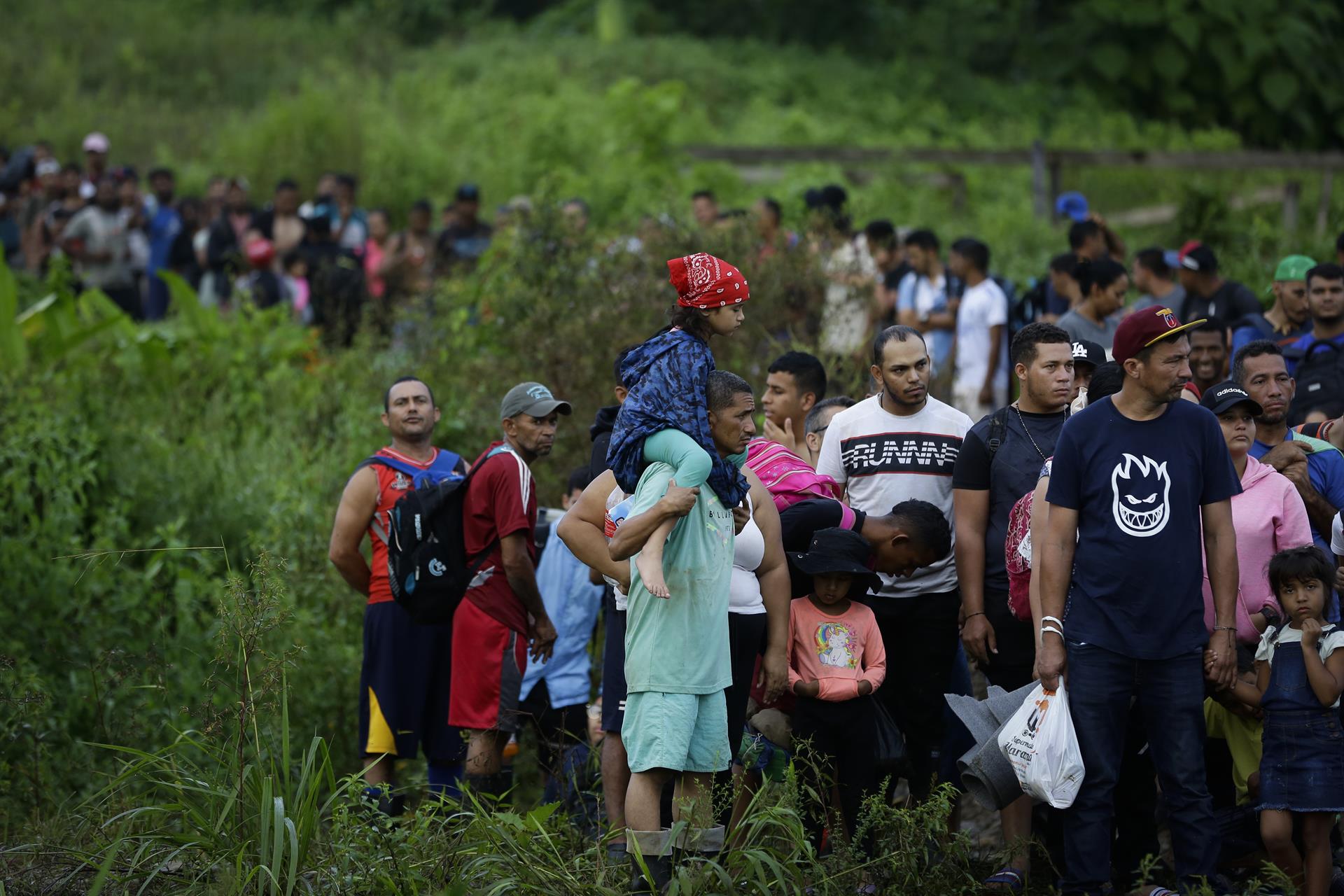 El llanto de los niños retumba en la selva, el testimonio de una madre venezolana que intenta cruzar el Darién