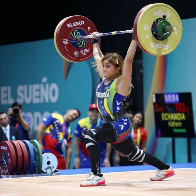 La venezolana Katherine Echandía consiguió la primera medalla de oro en los Suramericanos de Asunción 2022