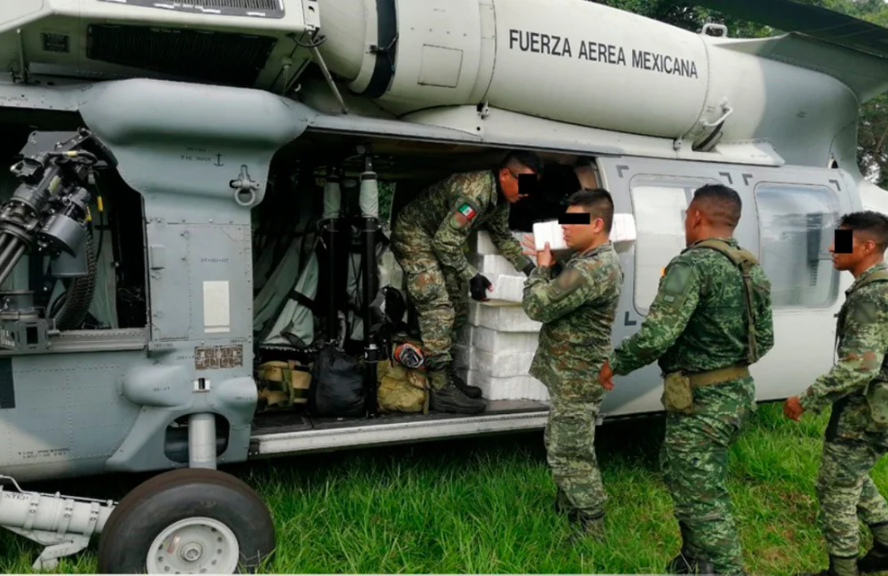 Interceptaron en Chiapas aeronave repleta de cocaína que provenía de Sudamérica