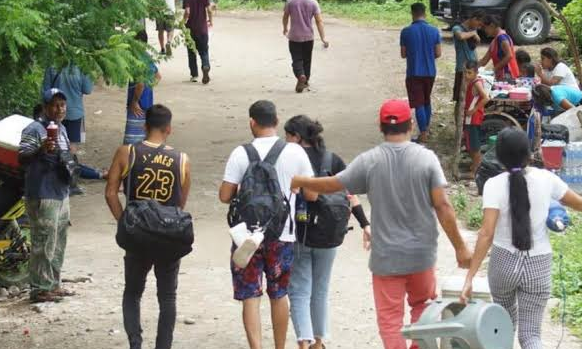 Cientos de venezolanos quedaron varados en campamento mexicano tras nueva medida de EEUU (Video)