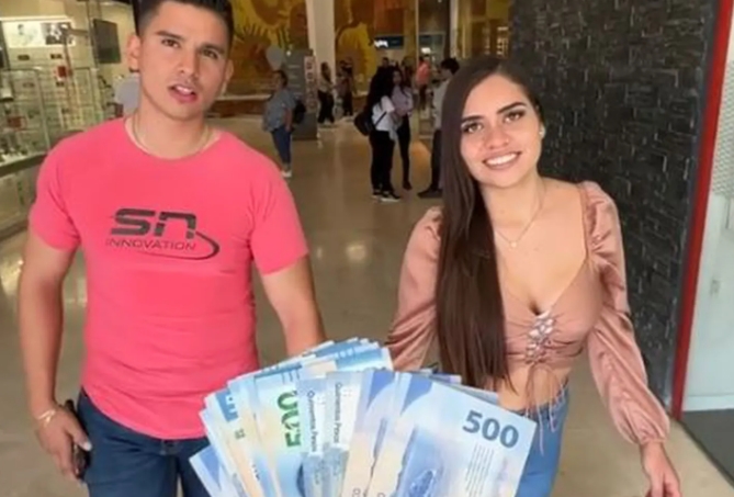 VIRAL: Le pagaron un dineral para que su novio se besara con otra y ella no lo soportó (VIDEO)