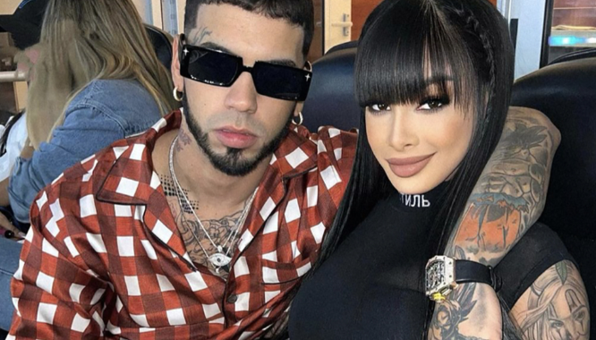 Anuel AA y Yailin esperan una bebecita