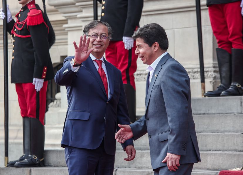 Gustavo Petro pidió a la Cidh medidas cautelares de protección para Pedro Castillo