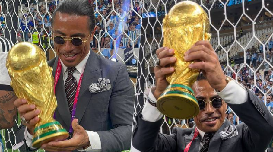 El castigo que le aplicará la Fifa al chef Salt Bae luego de meterse en los festejos y de incomodar a las figuras de Argentina en Qatar