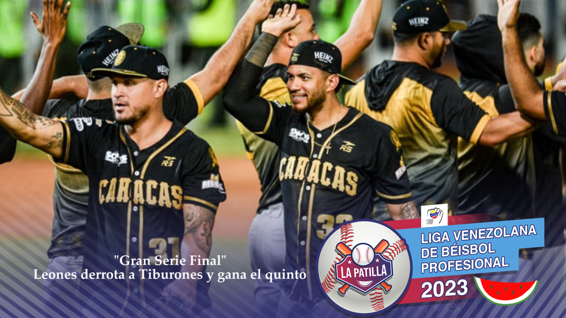 ¡Ruge el León! Caracas a un paso del campeonato al derrotar a La Guaira este #28Ene