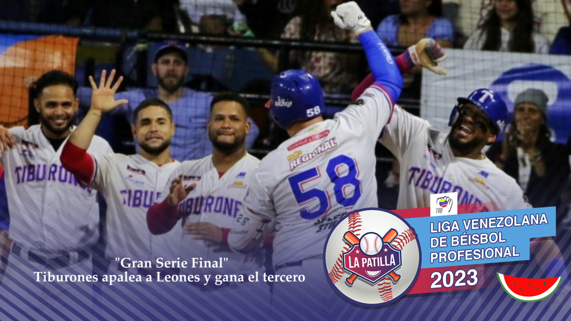 “Retumba la Samba”: Tiburones no se rinden y dominan a Leones el tercer juego de la final