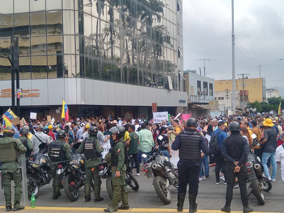 Anzoátegui: Sector salud marchó sin miedo a pesar de las amenazas de despido este #23Ene