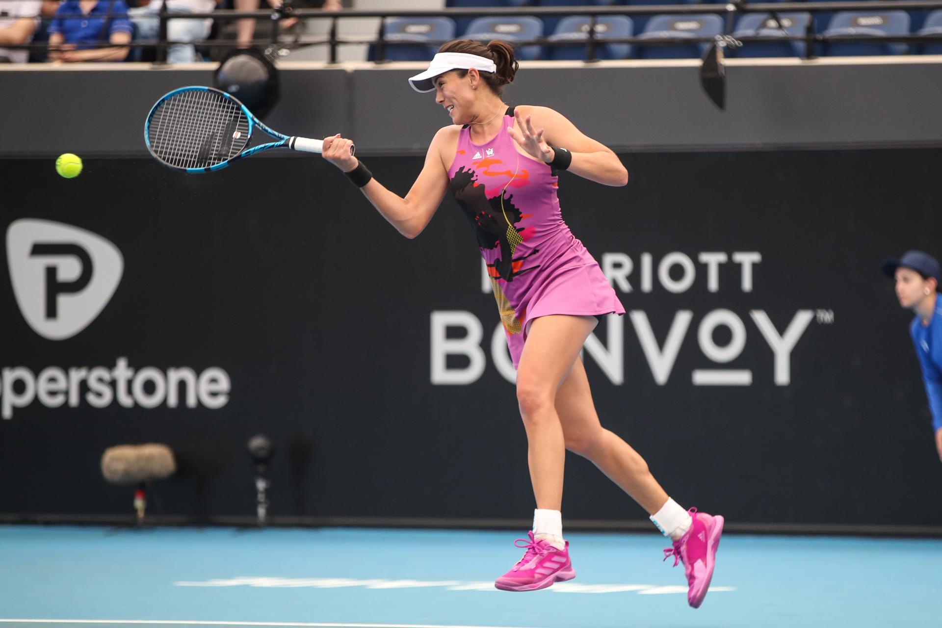 Garbiñe Muguruza estrena el 2023 con una dolorosa derrota