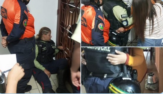 ¡Heroico! Así fue como funcionarias de PoliSucre evitaron que una joven se quitara la vida en El Marqués (Imágenes)