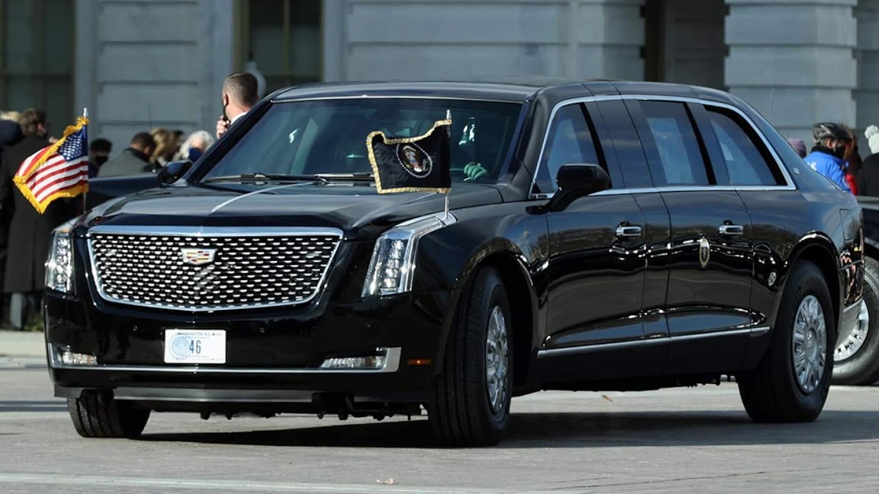 Así es “La Bestia”, el carro antibalas que transportará a Joe Biden durante su visita a México