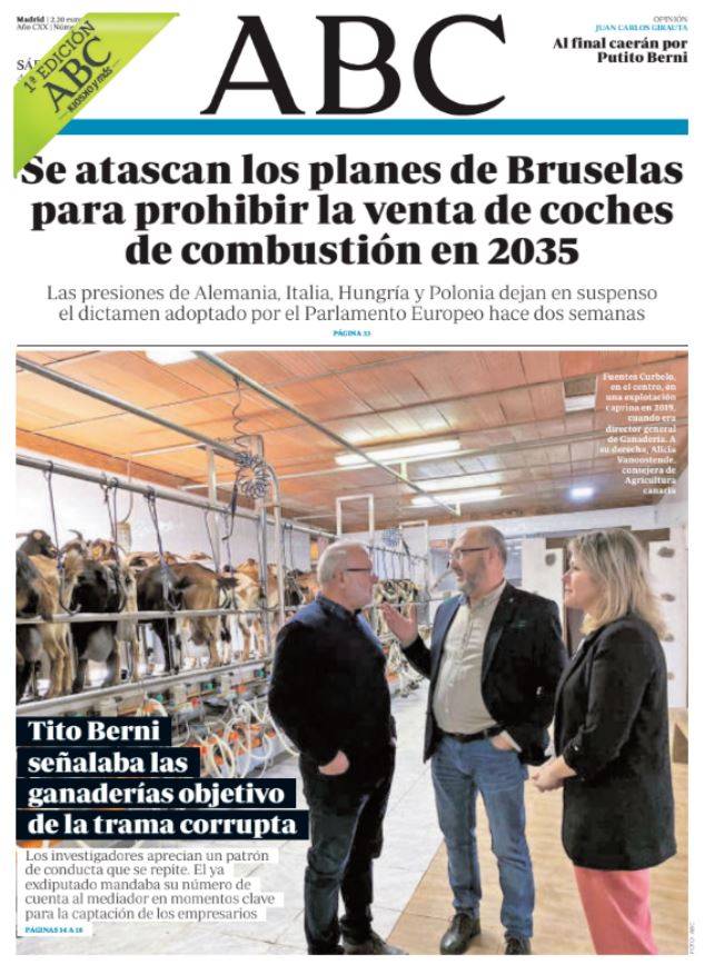 Portadas de la prensa internacional de este sábado 4 de marzo de 2023