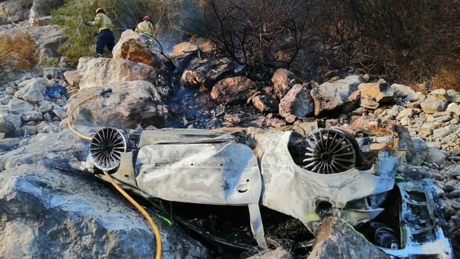 Tragedia en España: tres futbolistas adolescentes murieron tras caer su carro por un barranco