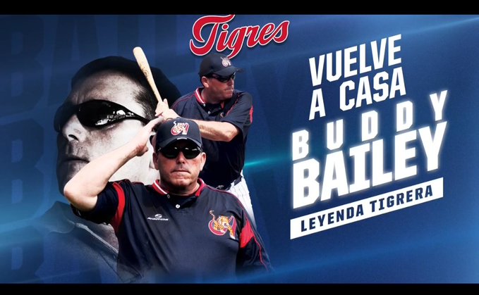 El estadounidense Buddy Bailey regresa al mando de Los Tigres de Aragua 