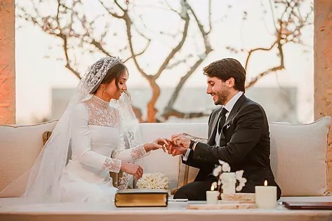 ¡Coronó! La extraña boda real de un millonario venezolano con princesa de Jordania (VIDEO)