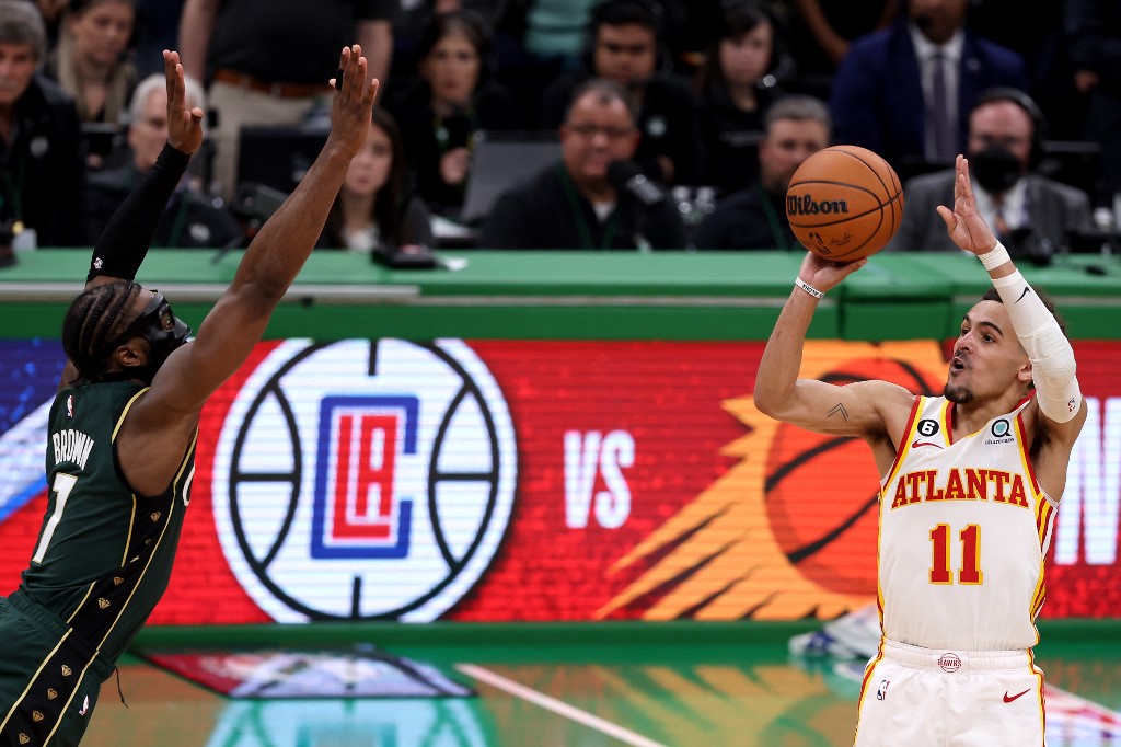 Hawks vencieron a los Celtics con 38 puntos de Trae Young y siguen vivos en la serie