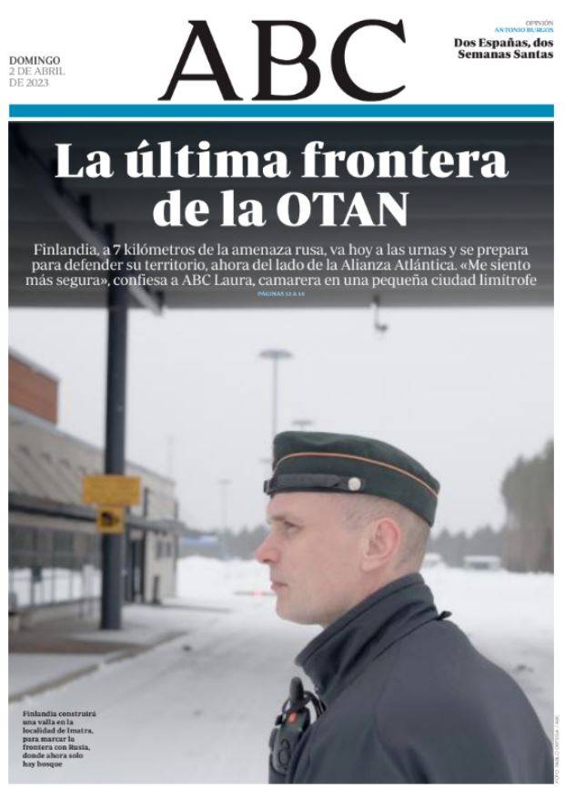 Portadas de la prensa internacional de este domingo 2 de abril de 2023