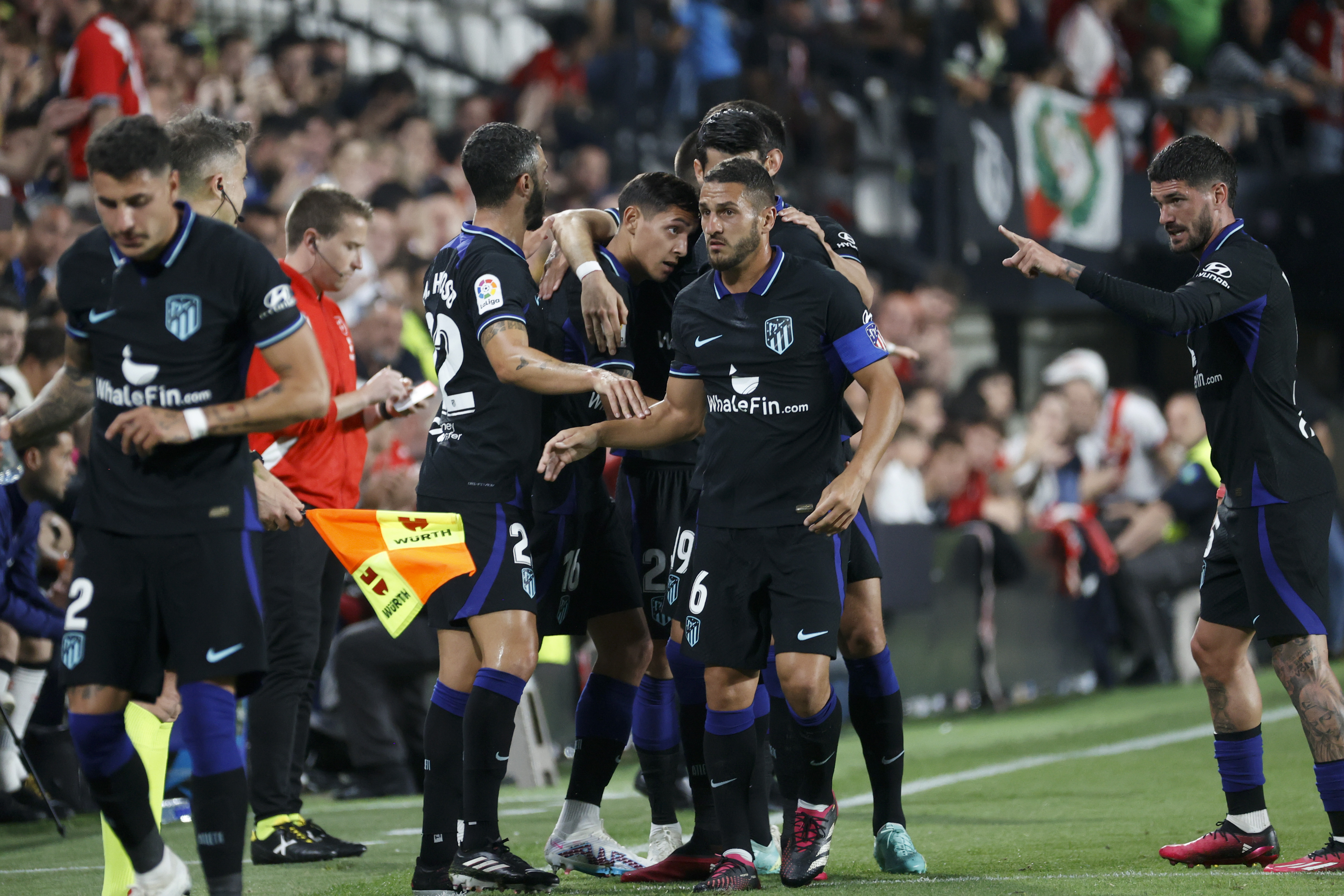 Atlético se llevó el derbi ante Rayo Vallecano y acecha al Real Madrid