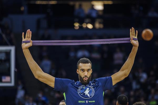 Timberwolves suspenden a Rudy Gobert para disputar el “play-in” contra los Lakers