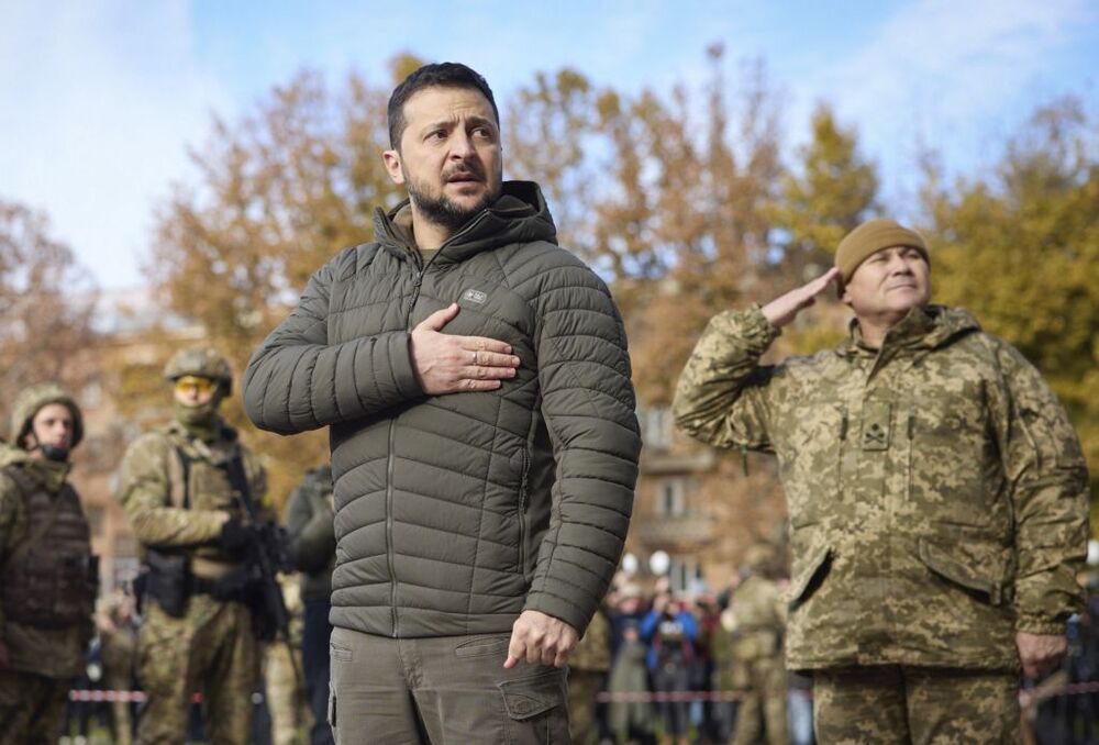 Zelenski declaró que la “locura rusa debe perder la guerra”