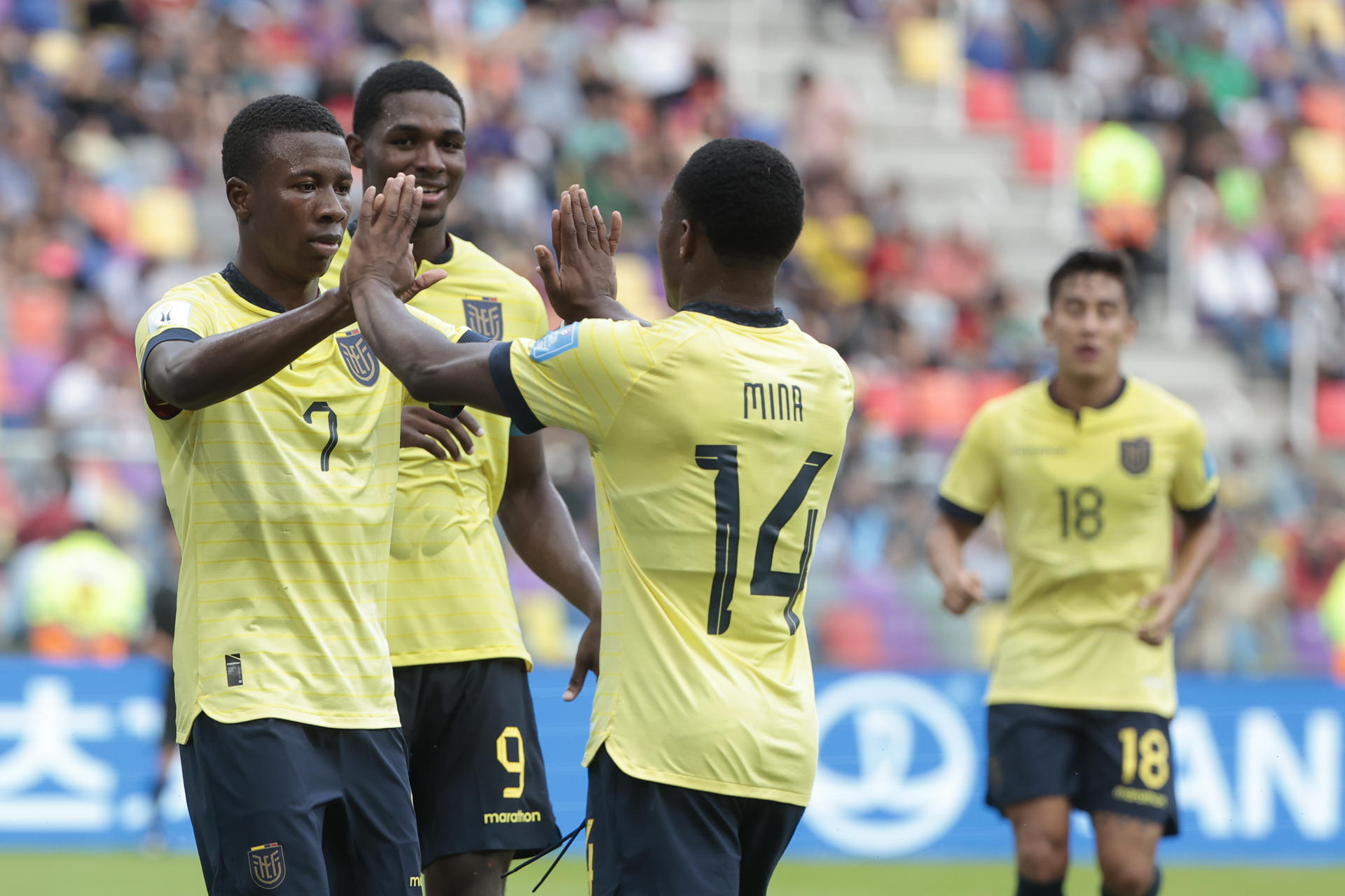 Ecuador humilló a Fiyi con una histórica goleada para clasificar a octavos del Mundial Sub-20