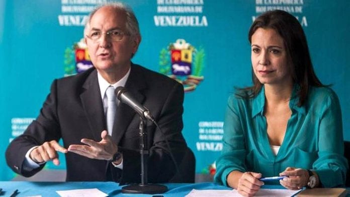 Las palabras desde el exilio de Antonio Ledezma en respaldo a María Corina Machado