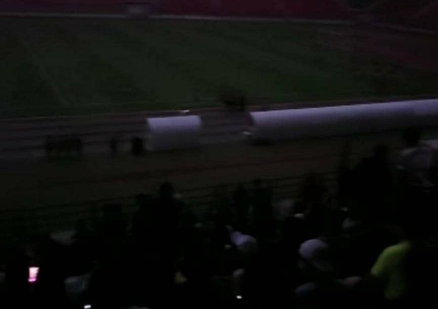 ¡A oscuras! Así terminó el entrenamiento de la selección Vinotinto en el Estadio Metropolitano de Mérida