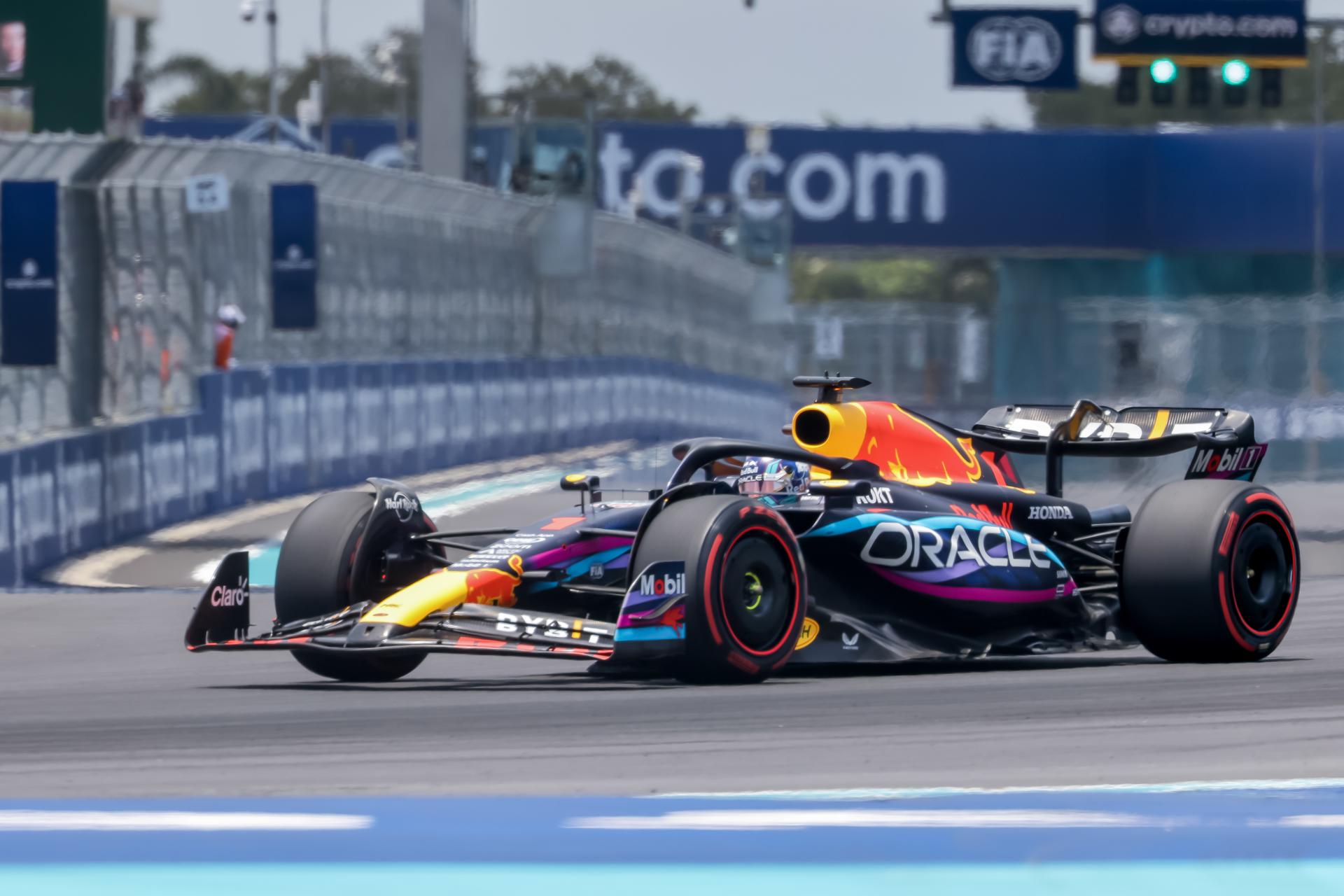 Verstappen también dominó el último libre para el Gran Premio de Miami