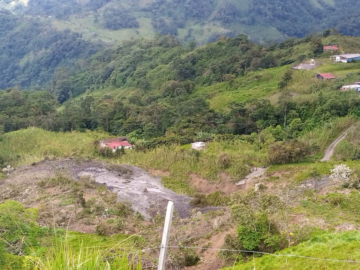 Táchira: En emergencia habitantes de Potosí por deslave causado por las lluvias