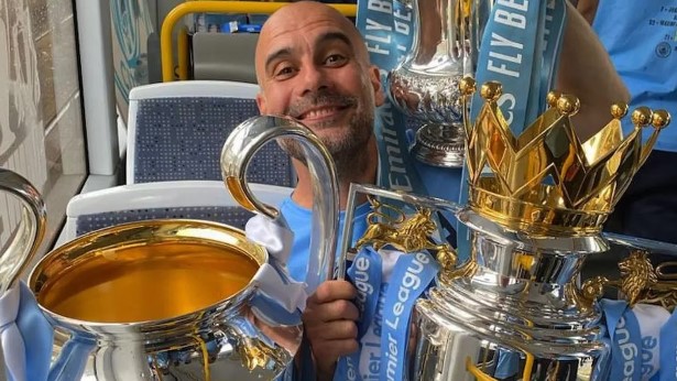 Guardiola le regaló una fortuna a los empleados del Manchester City después de ganar la Champions League