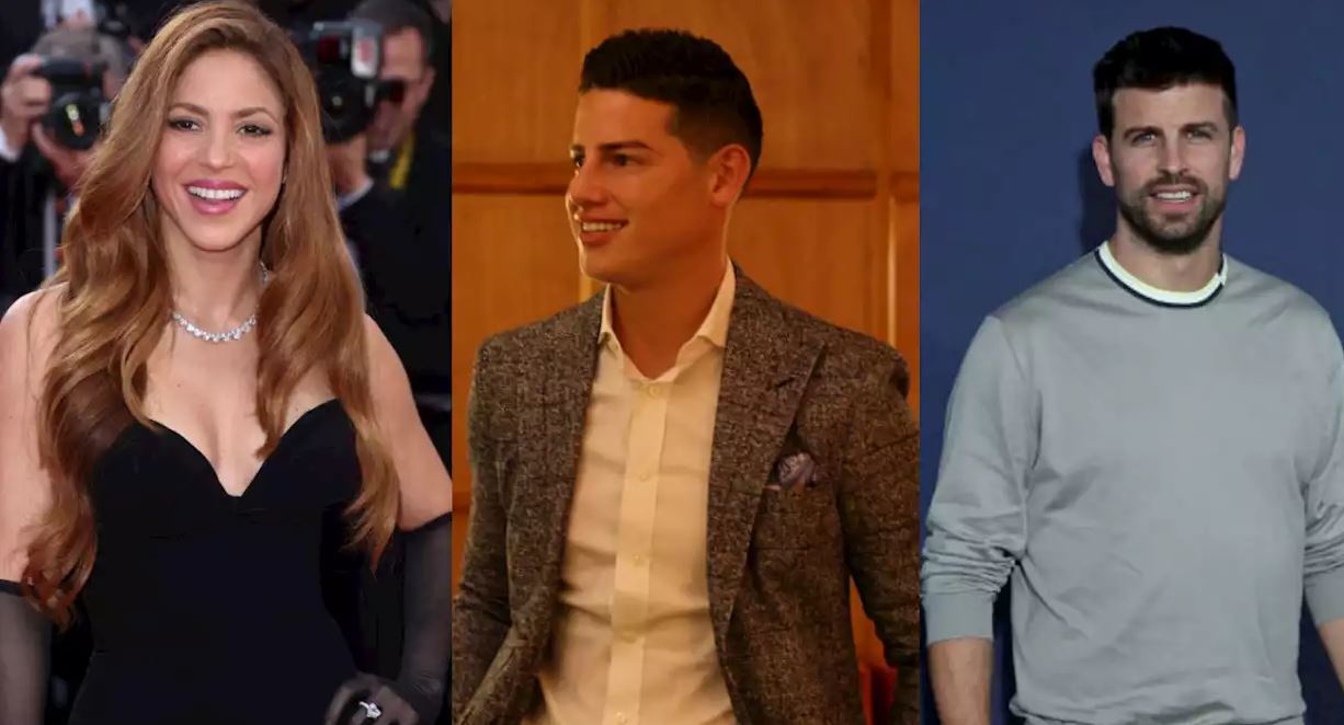 Por esta razón James Rodríguez criticó las canciones de Shakira contra Piqué