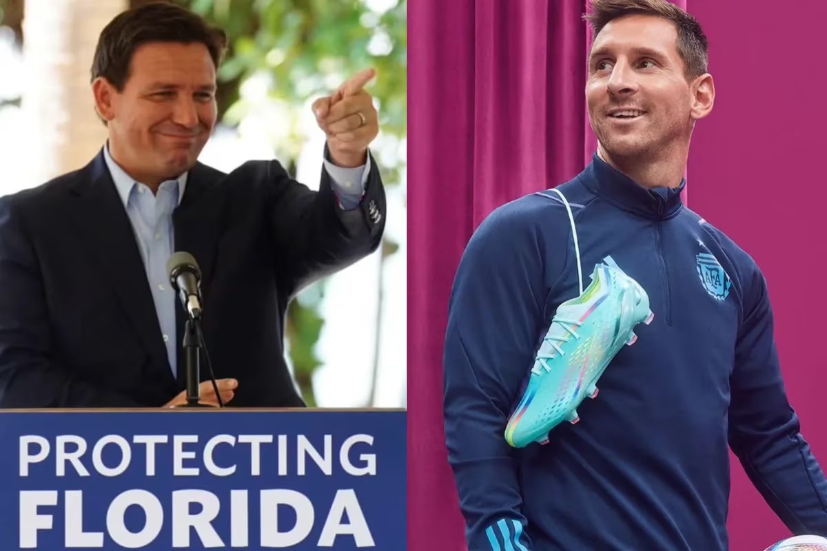 Leo Messi jugará en el Inter Miami y en Twitter estallaron contra Ron DeSantis