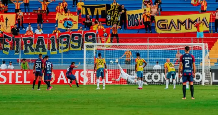 ¡Gol venezolano! Monagas venció al Deportivo Pereira y sumó su primer triunfo en Copa Libertadores