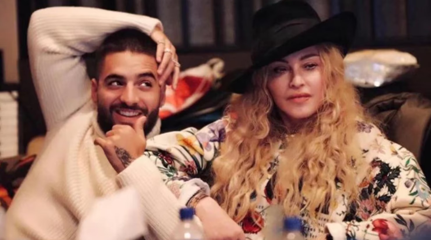 El día que Madonna se quedó en casa de Maluma: Se quemó la planta de luz por exceso de uso