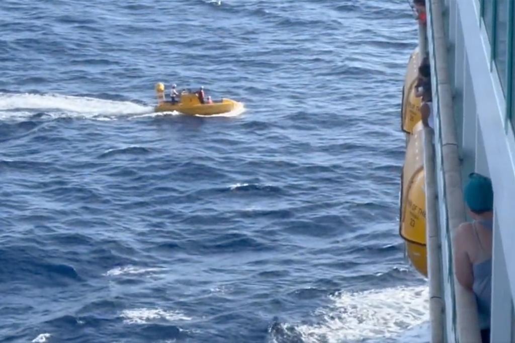 ¡Milagro en altamar! Cayó al agua desde el piso 10 de un crucero de lujo y vive para contarlo (VIDEOS)