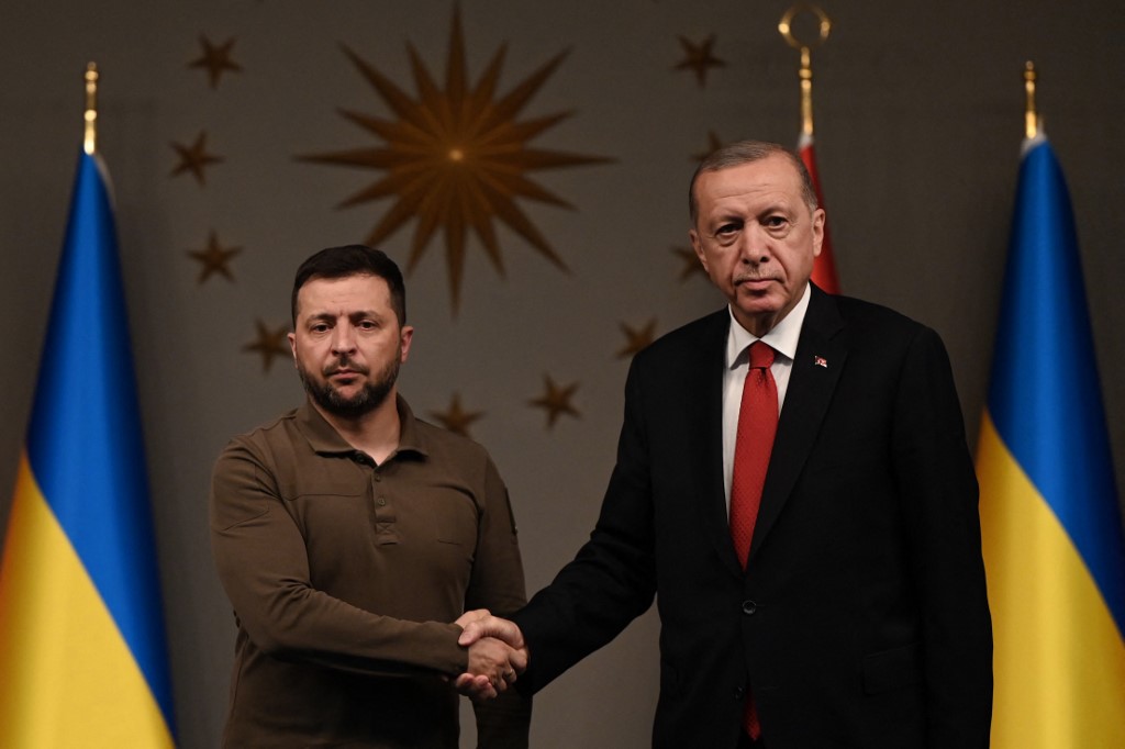 “Ucrania merece ser miembro de la Otan”, afirmó Erdogan ante Zelenski