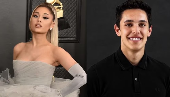 Ariana Grande se mostró por primera vez sin su anillo de casada