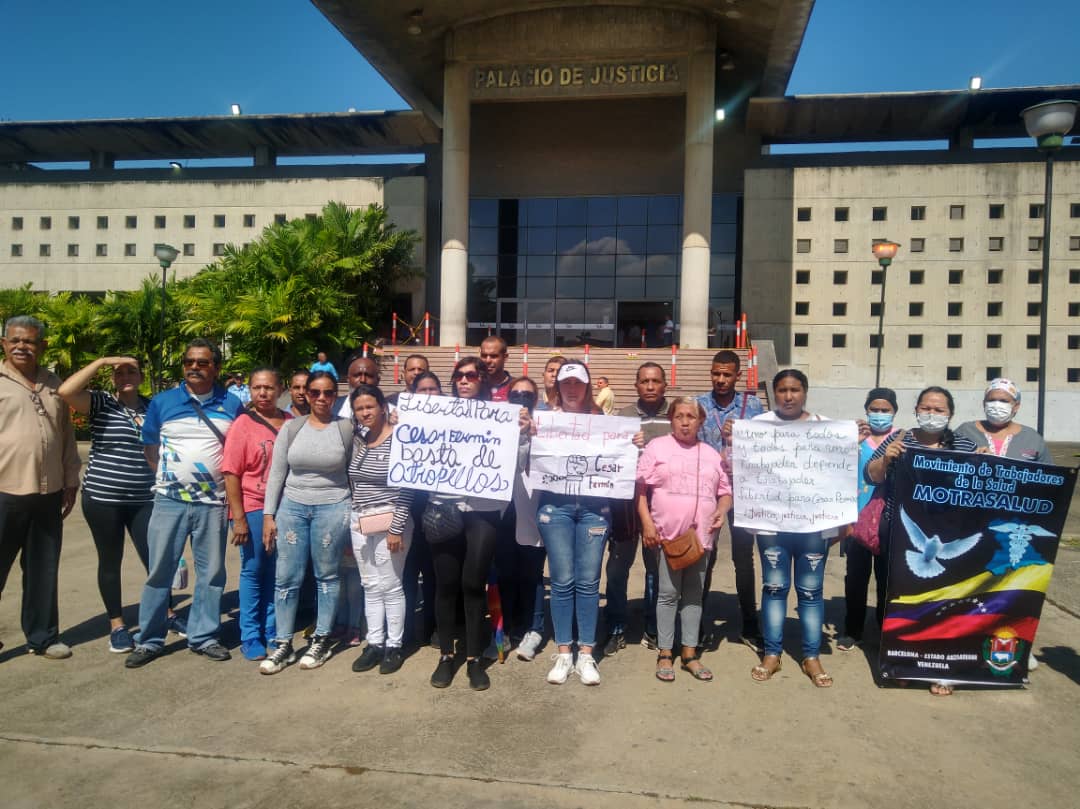 Protesta enérgica en tribunales: la lucha por la libertad de un enfermero paraliza Barcelona