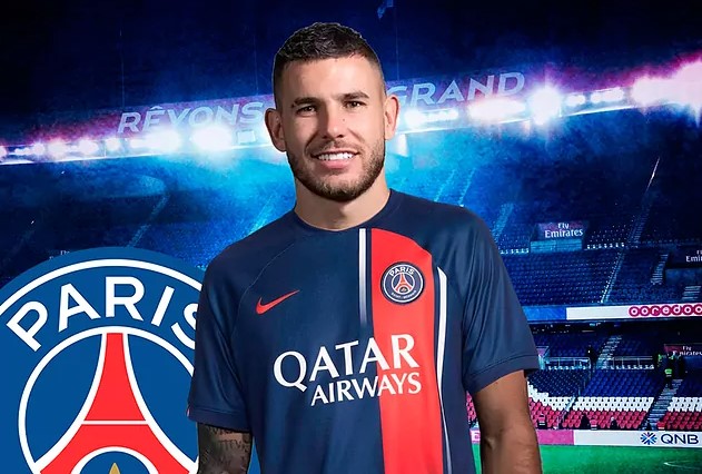 El Paris Saint-Germain anuncia el fichaje de Lucas Hernández