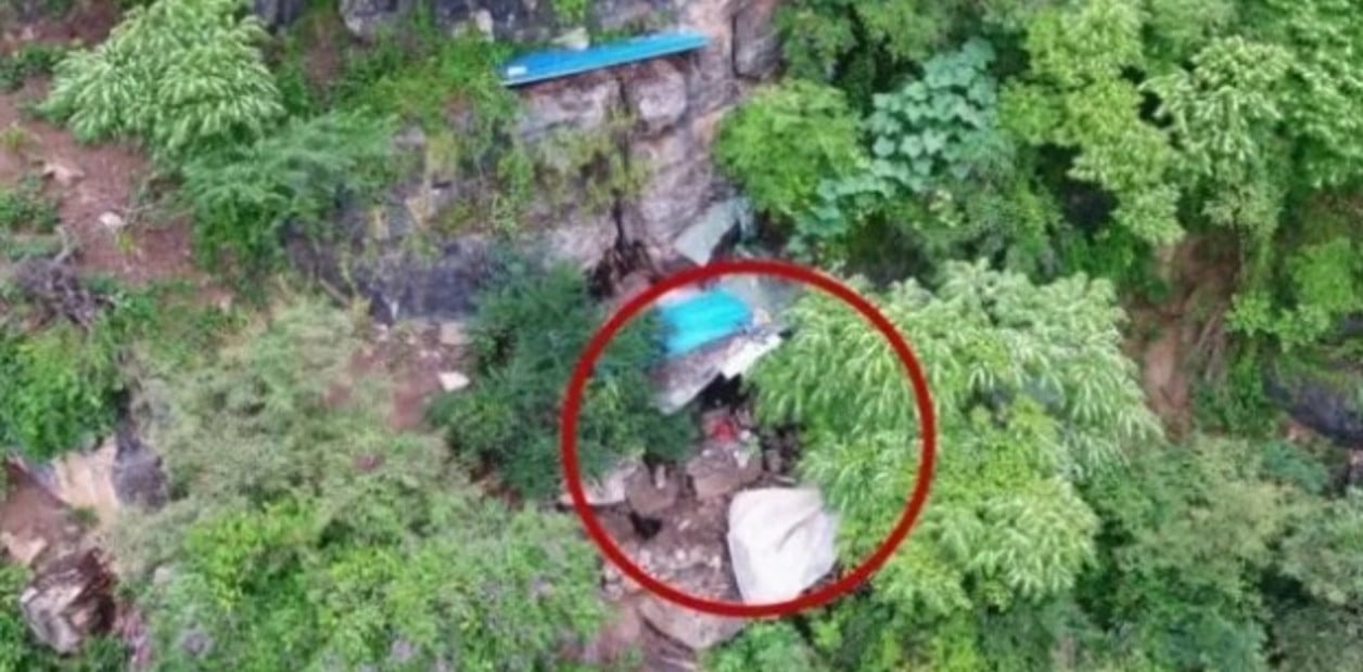 Estuvo 17 años fugitivo y un dron lo encontró escondido en una cueva