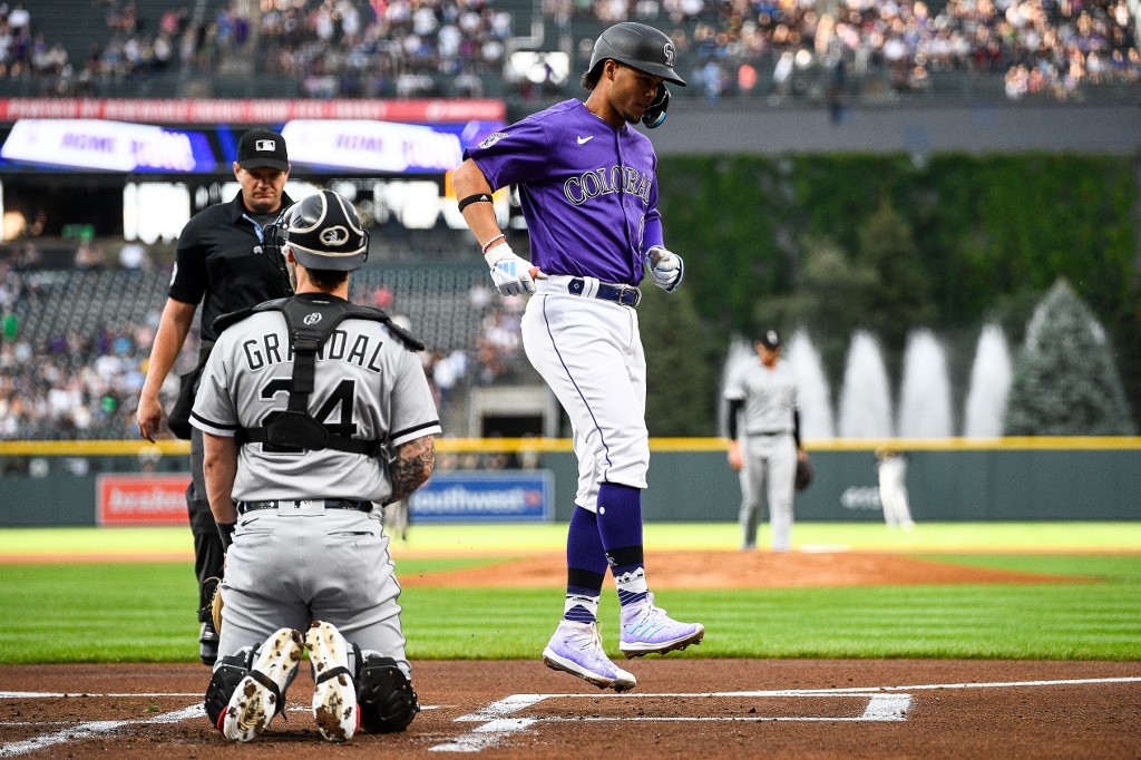 Venezolano Ezequiel Tovar igualó marca de Álex González con TABLAZO ante Medias Blancas (Video)