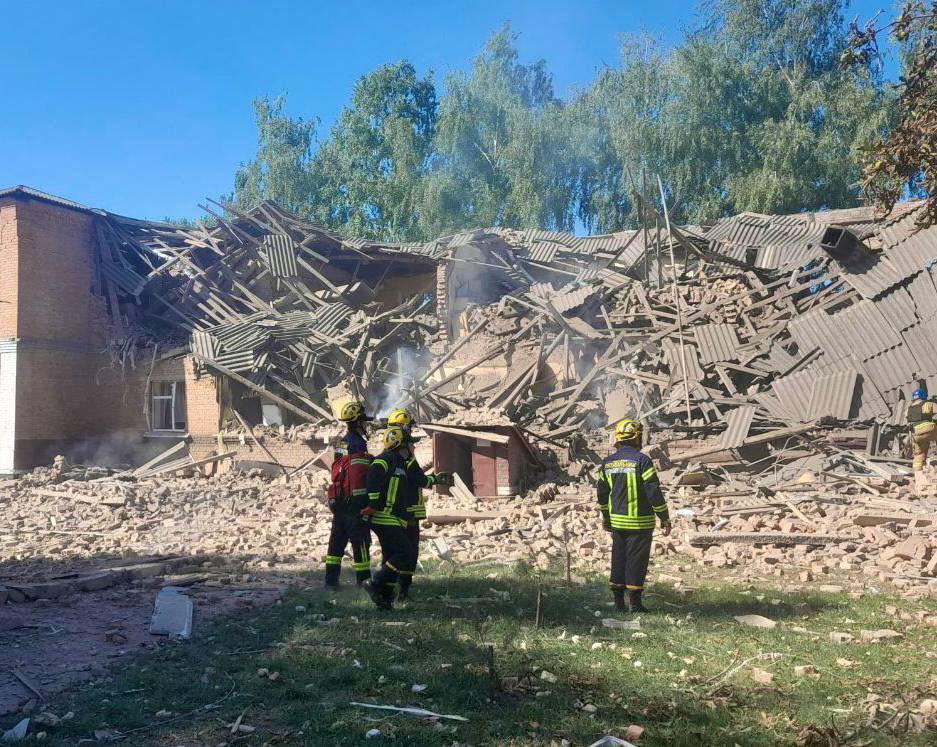 Masacre rusa contra una escuela en Ucrania deja al menos dos muertos y tres heridos